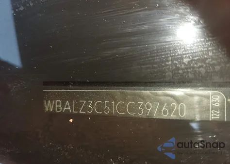 2012 BMW 650I z USA, uszkodzony, nr VIN WBALZ3C51CC397620